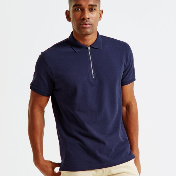 Men's zip polo Thumbnail