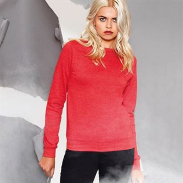 Affiliate Girlie heather sweatshirt Thumbnail