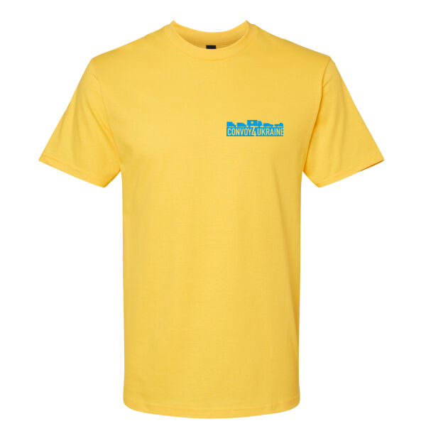 Embroidered T-Shirt - Blue Thread Thumbnail