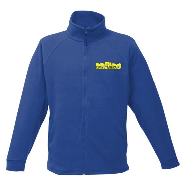 Embroidered Fleece Jacket - Yellow Thread Thumbnail