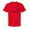 Softstyle™ midweight adult t-shirt Thumbnail