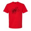 Softstyle™ midweight adult t-shirt Thumbnail