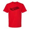 Softstyle™ midweight adult t-shirt Thumbnail