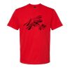 Softstyle™ midweight adult t-shirt Thumbnail