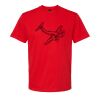 Softstyle™ midweight adult t-shirt Thumbnail