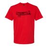 Softstyle™ midweight adult t-shirt Thumbnail