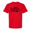 Softstyle™ midweight adult t-shirt Thumbnail
