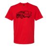 Softstyle™ midweight adult t-shirt Thumbnail