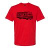 Softstyle™ midweight adult t-shirt Thumbnail