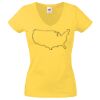 Lady-fit Valueweight V-Neck T-Shirt Thumbnail