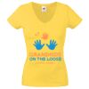 Lady-fit Valueweight V-Neck T-Shirt Thumbnail